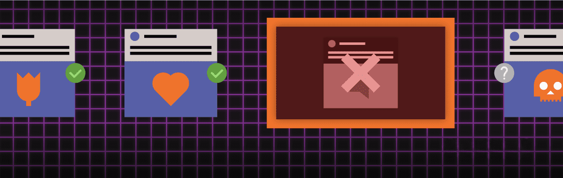 SIN vs Facebook lead visual presenting moderation algorithms at work